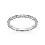 Diamond wedding Ring 2mm - DuttsonRocks