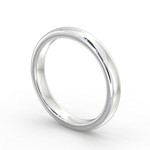 Platinum Wedding Ring 4mm - DuttsonRocks