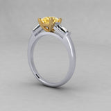 Yellow Diamond Engagement Ring - DuttsonRocks