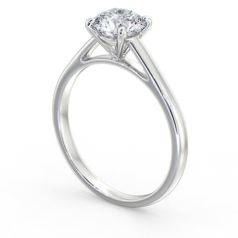 Round Diamond engagement Ring - DuttsonRocks