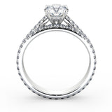 Diamond Engagement Ring and matching Wedding Ring - DuttsonRocks