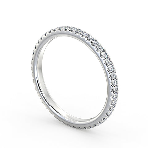 Diamond Wedding ring 1.9mm - DuttsonRocks