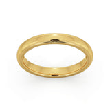 Yellow Gold Wedding Ring 4mm - DuttsonRocks